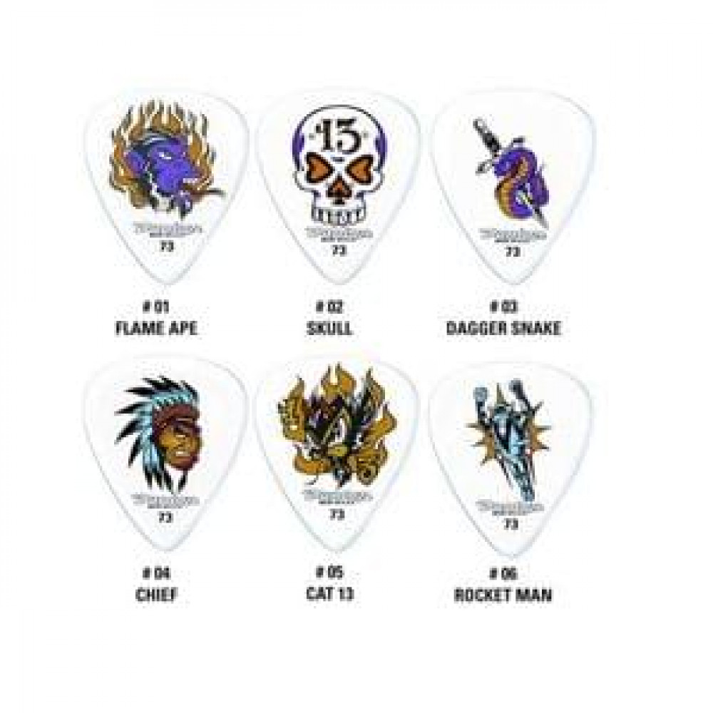 Dunlop BL100 Guitar Pick Blackline Standard Forbes S1 (432 PK)