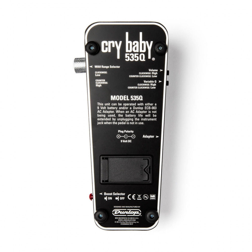 Dunlop 535Q-B Cry Baby Q Black