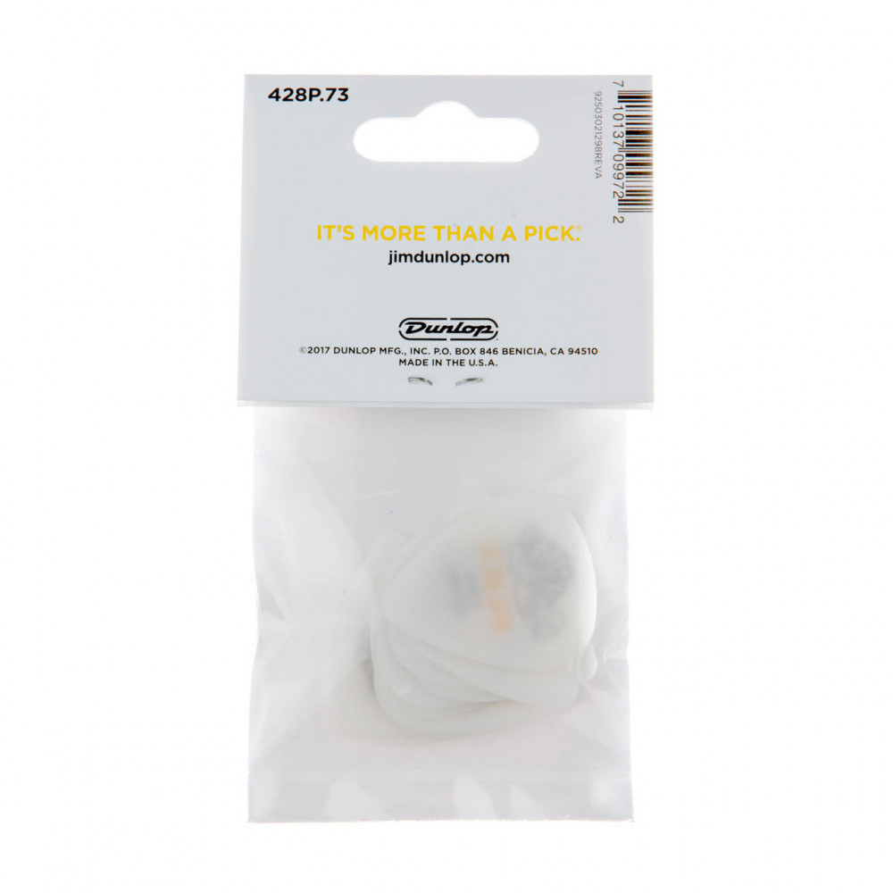 Dunlop 428P073 Guitar Pick Tortex Flex Standard .73mm (12 PK)