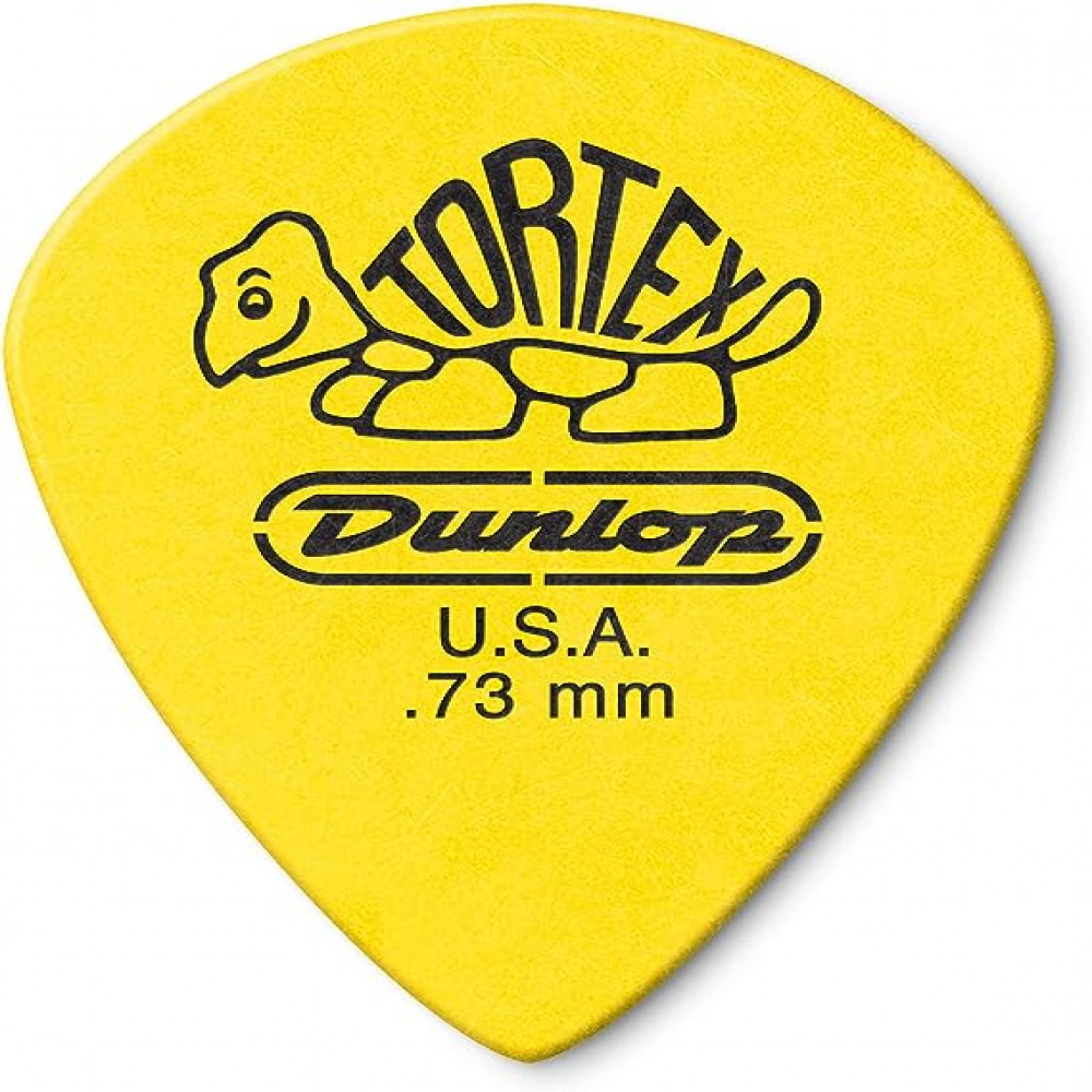 Dunlop 498P073 Guitar Pick Tortex Jazz III XL .73mm (12 PK)