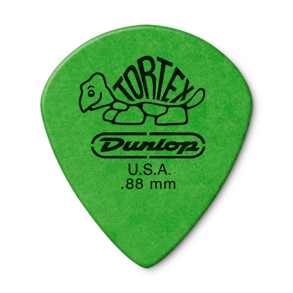 Dunlop 498P088 Guitar Pick Tortex Jazz III XL .88mm (12 PK)