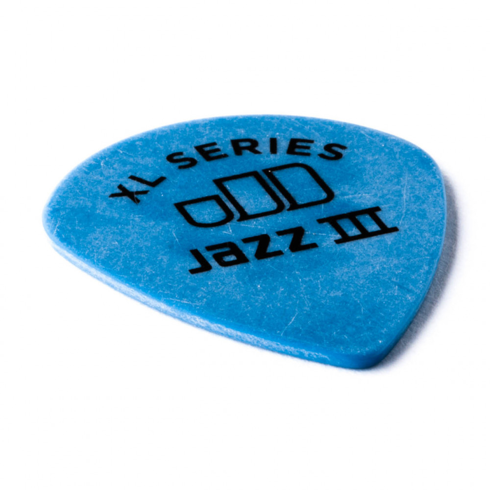 Dunlop 498P100 Guitar Pick Tortex Jazz III XL 1mm (12 PK)
