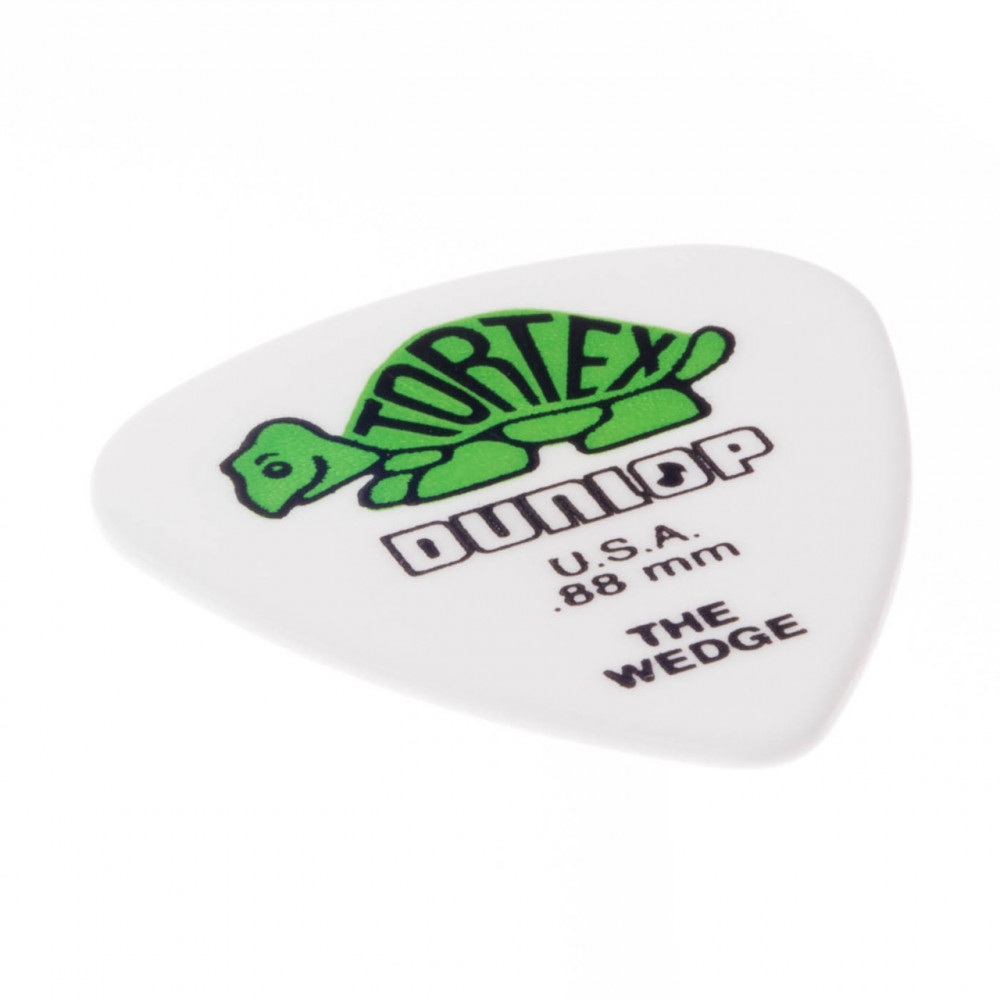 Dunlop 424P088 Guitar Pick Tortex Wedge .88mm (12 PK)