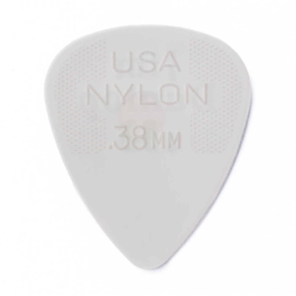 Dunlop 44P038 Guitar Pick Nylon Standard .38mm (12 PK)