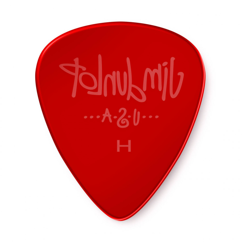 Dunlop 486PHV Guitar Pick Gels Red- Heavy (12 PK)