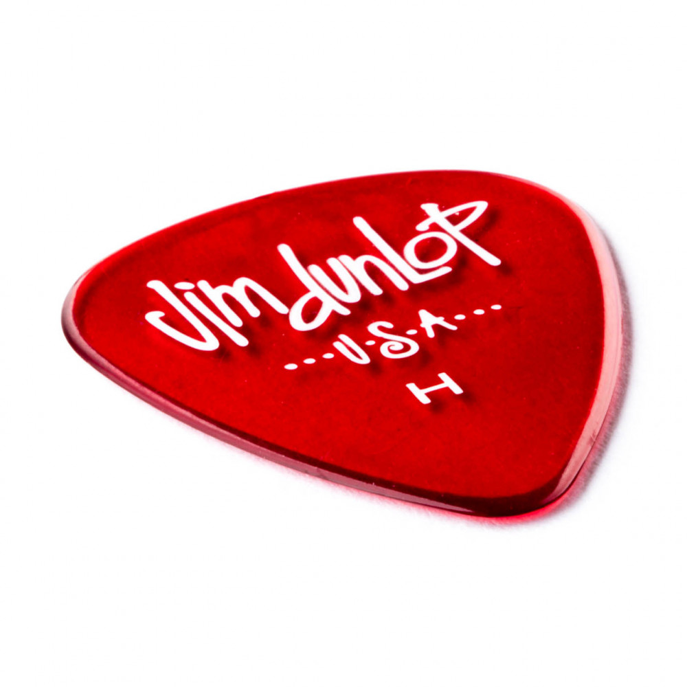 Dunlop 486PHV Guitar Pick Gels Red- Heavy (12 PK)