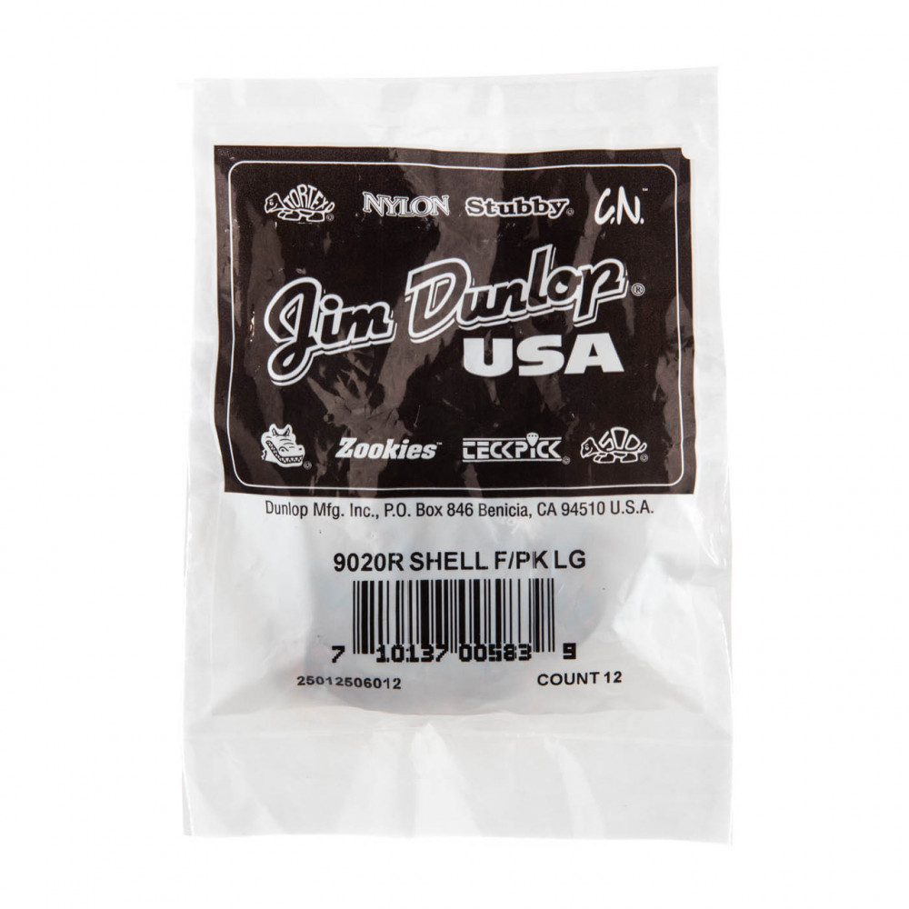 Dunlop 9020R Finger Pick Shell- Large (12 PK)
