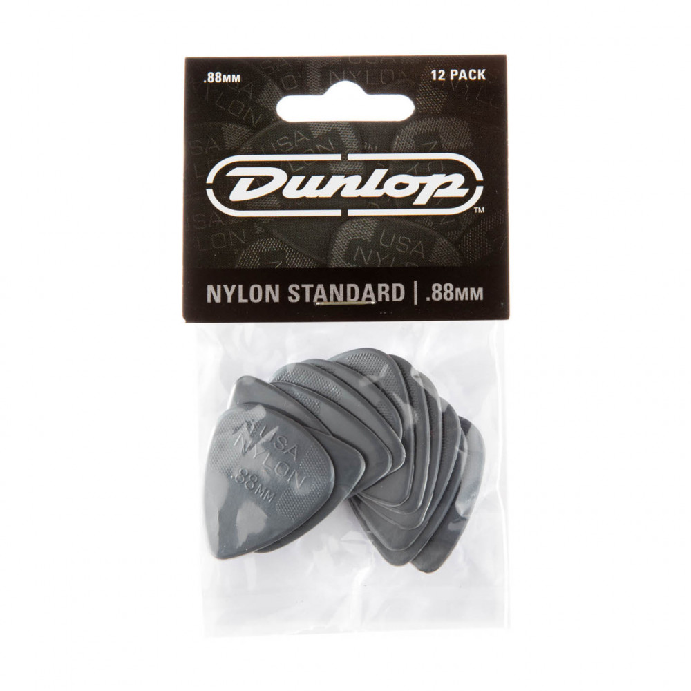 Dunlop 44R088 Guitar Pick Nylon Standard .88mm (72 PK)