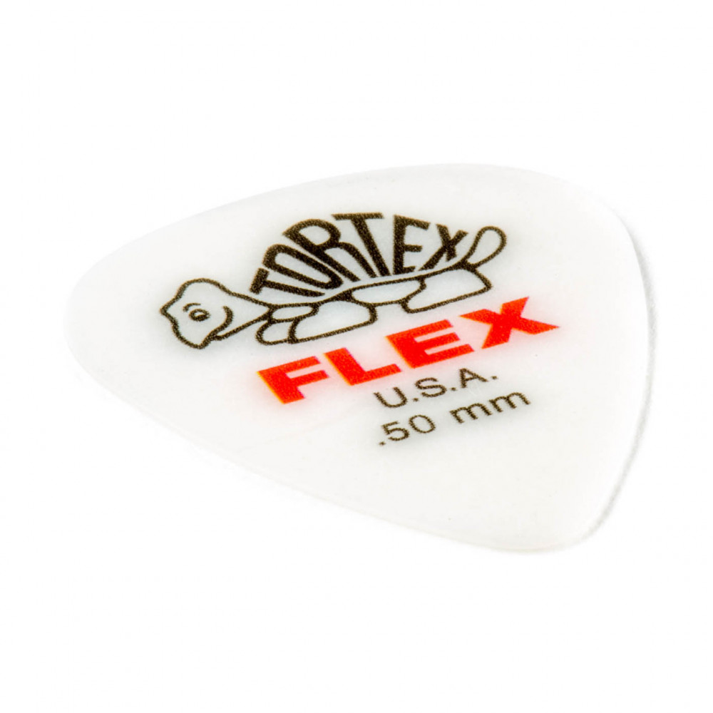 Dunlop 428R050 Guitar Pick Tortex Flex Standard .50mm (72 PK)