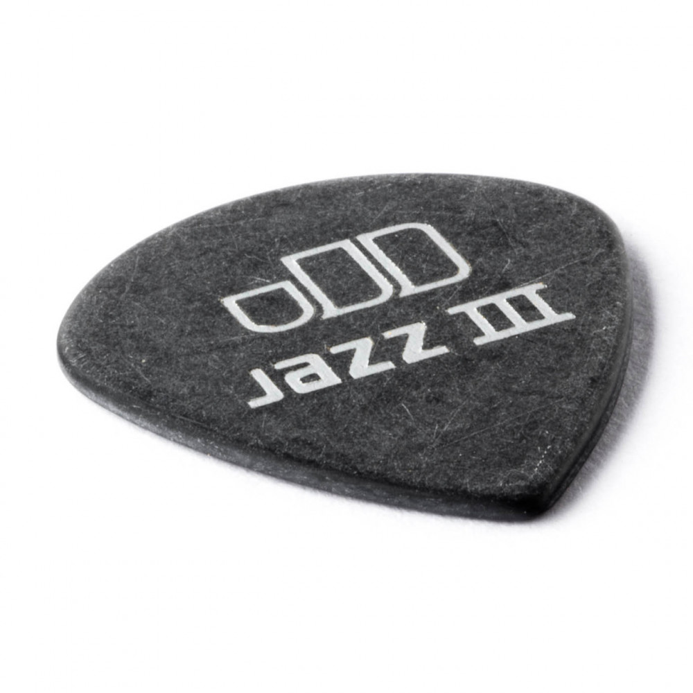 Dunlop 482R100 Guitar Pick Tortex Pitch Black Jazz III 1mm (72 PK)