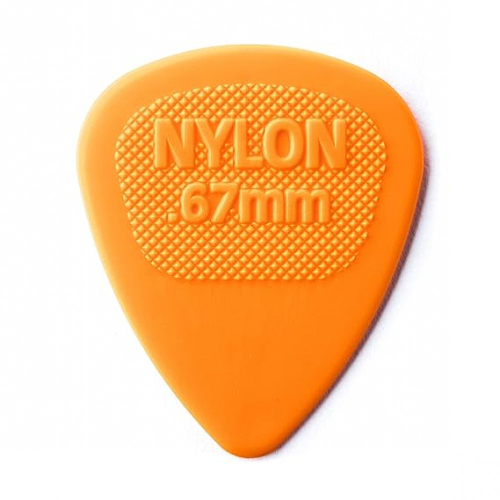 Dunlop 443R067 Guitar Pick Nylon Midi .67mm (72 PK)