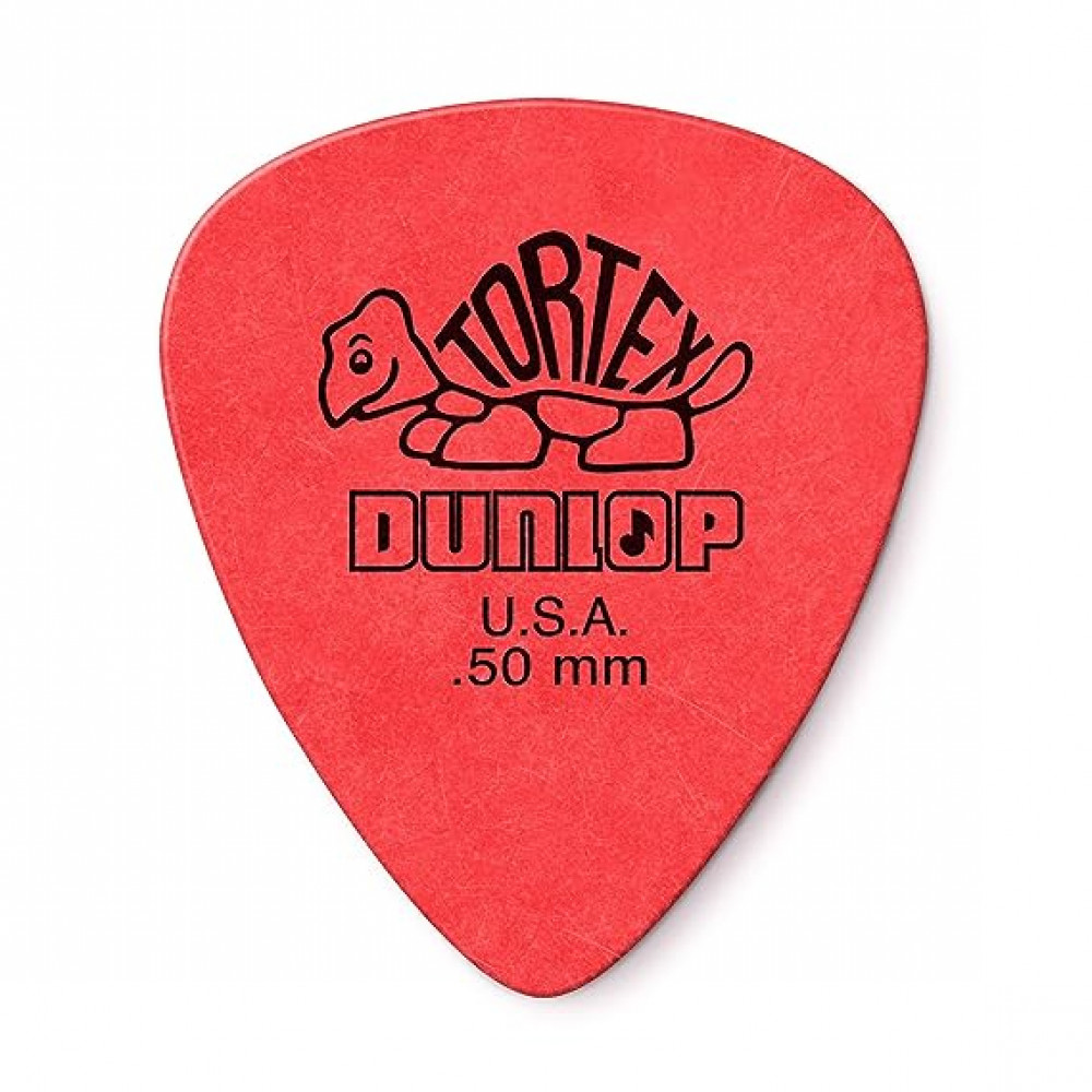 Dunlop 418R050 Guitar Pick Tortex Standard .50mm (72 PK)