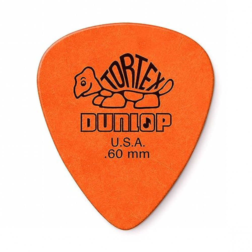 Dunlop 418R060 Guitar Pick Tortex Standard .60mm (72 PK)
