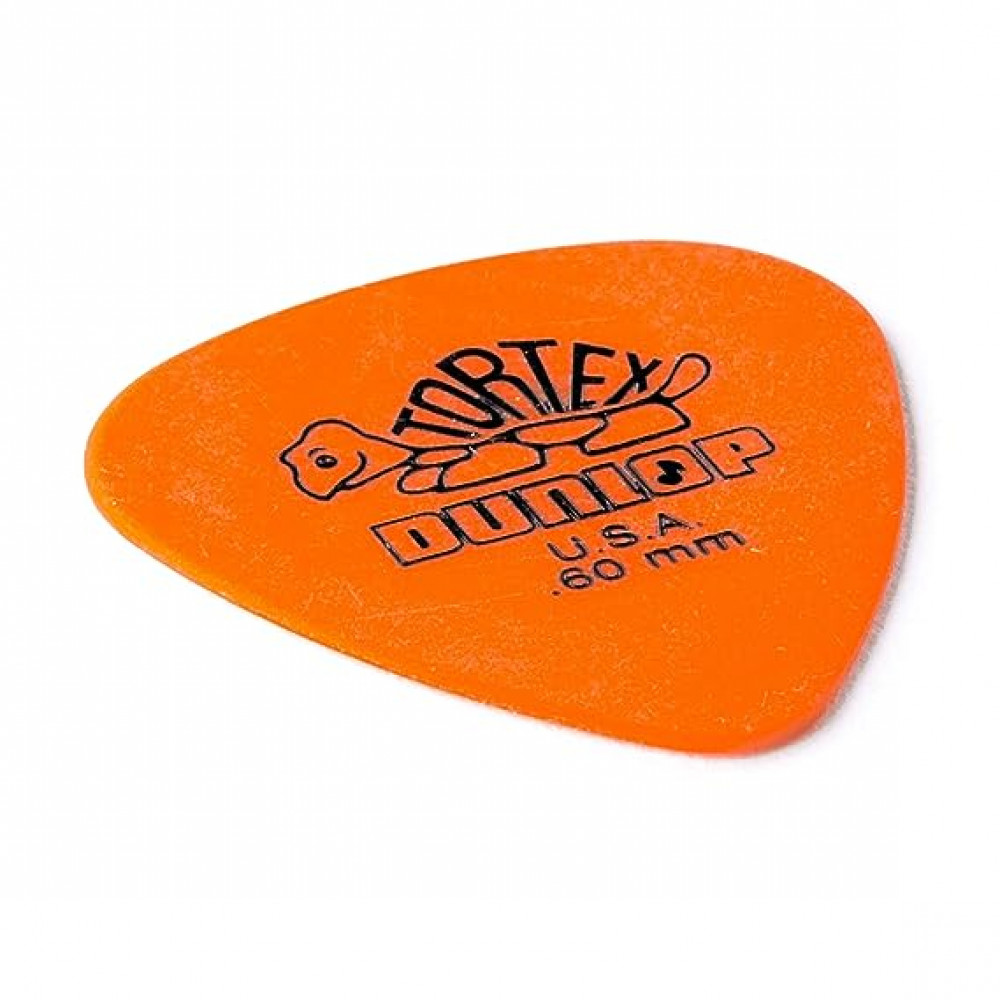 Dunlop 418R060 Guitar Pick Tortex Standard .60mm (72 PK)