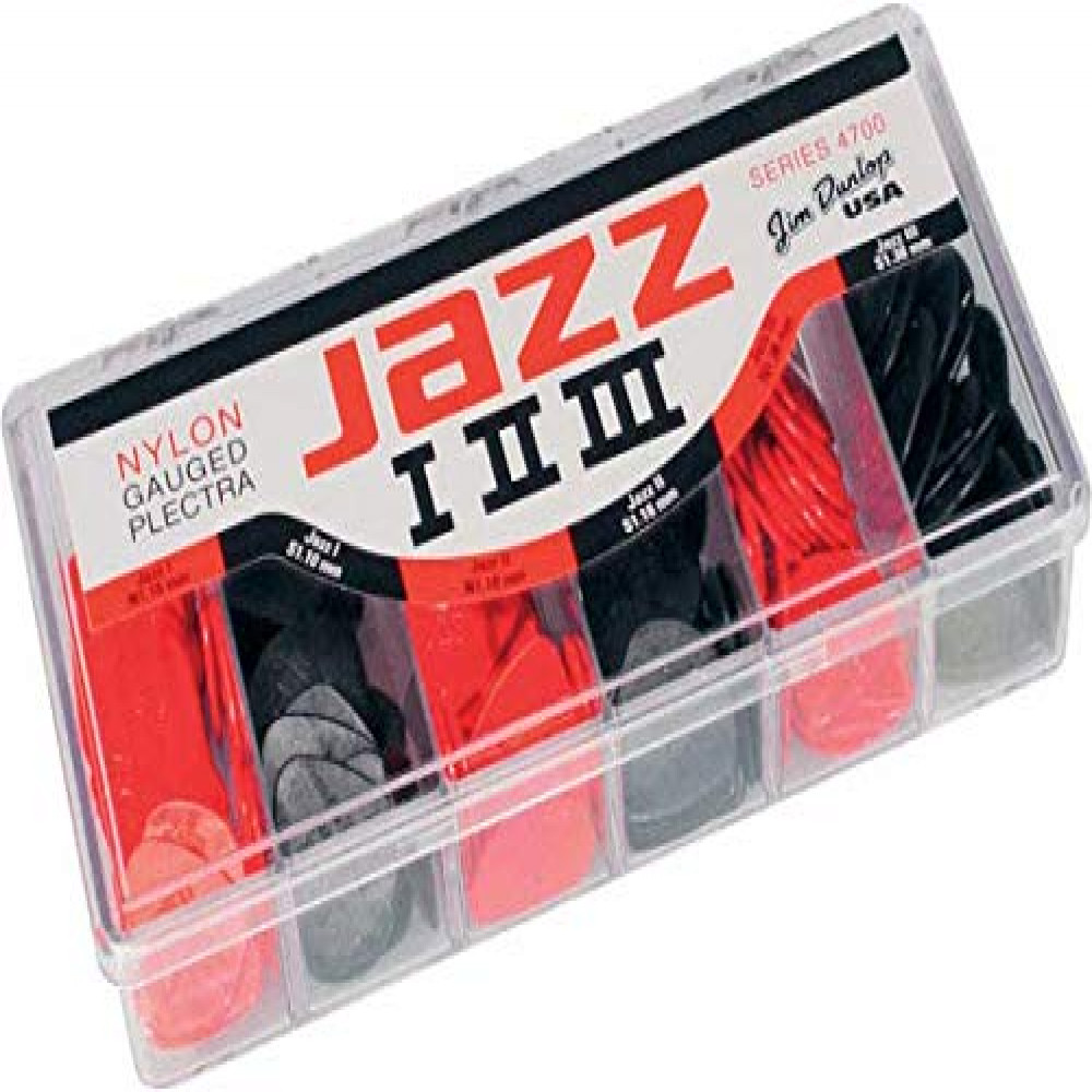 Dunlop 4700 Guitar Pick Nylon Jazz (144 PK)