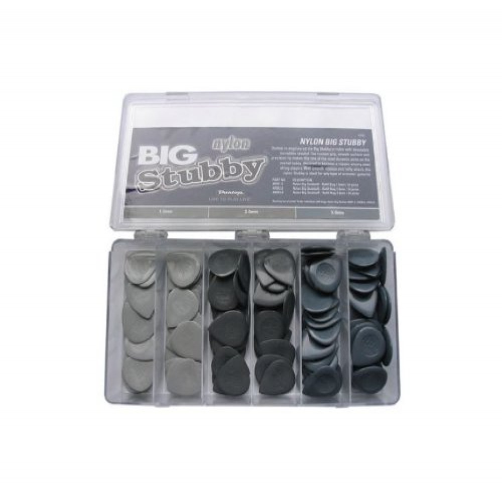 Dunlop 4450 Guitar Pick Nylon Big Stubby (144 PK)