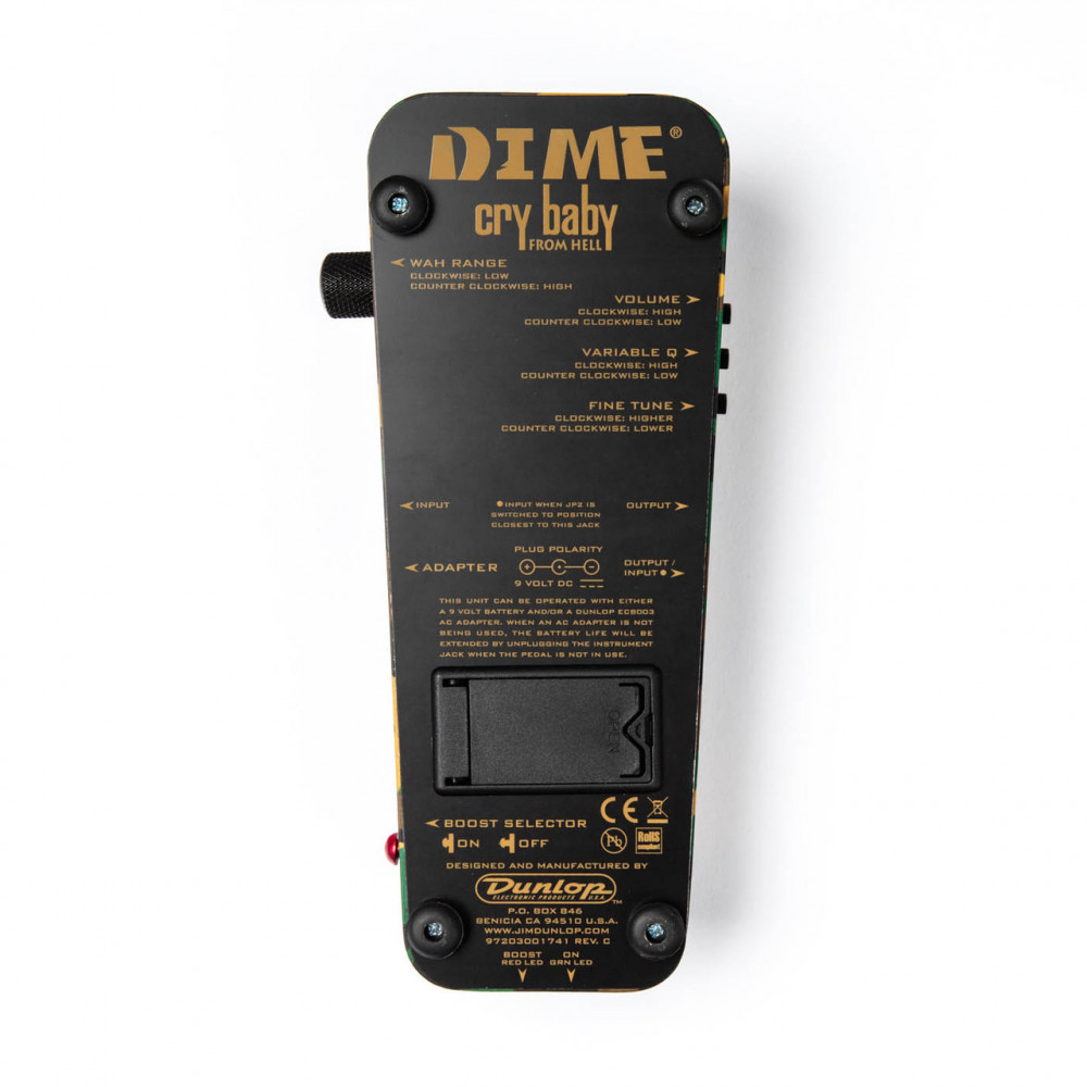 Dunlop DB01 Cry Baby Dimebag Wah Pedal
