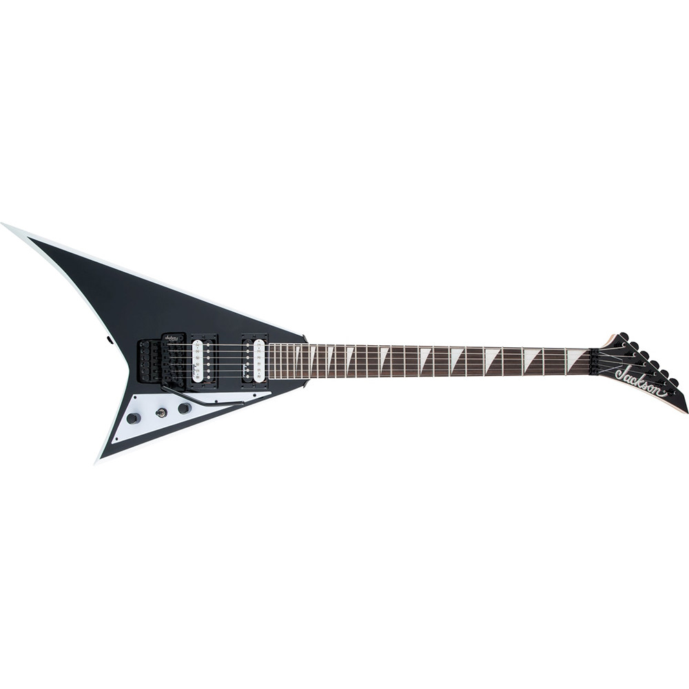 Jackson 2910137572 Rhoads JS-32 Black with White Bevels Electric Guitar