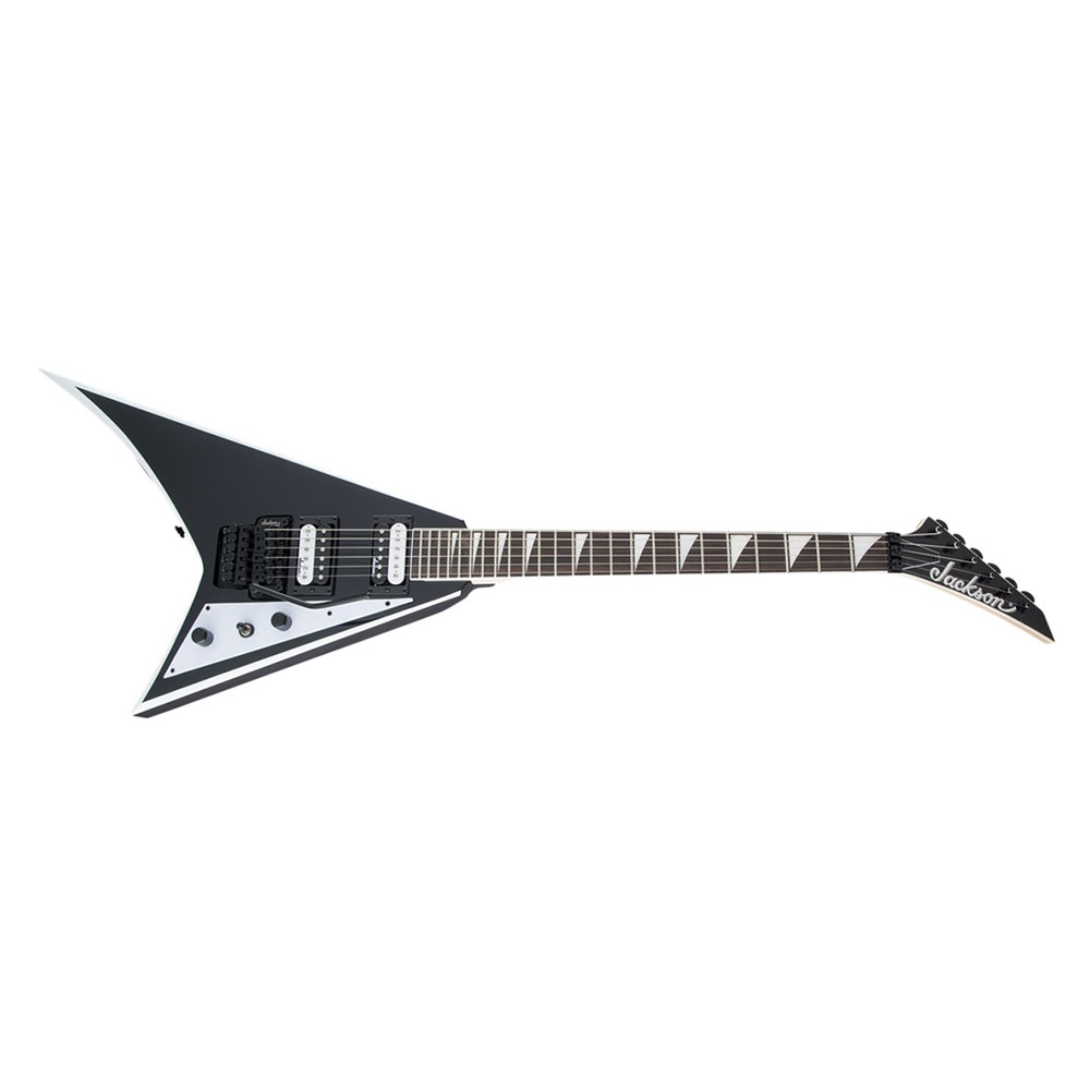 Jackson 2910137572 Rhoads JS-32 Black with White Bevels Electric Guitar