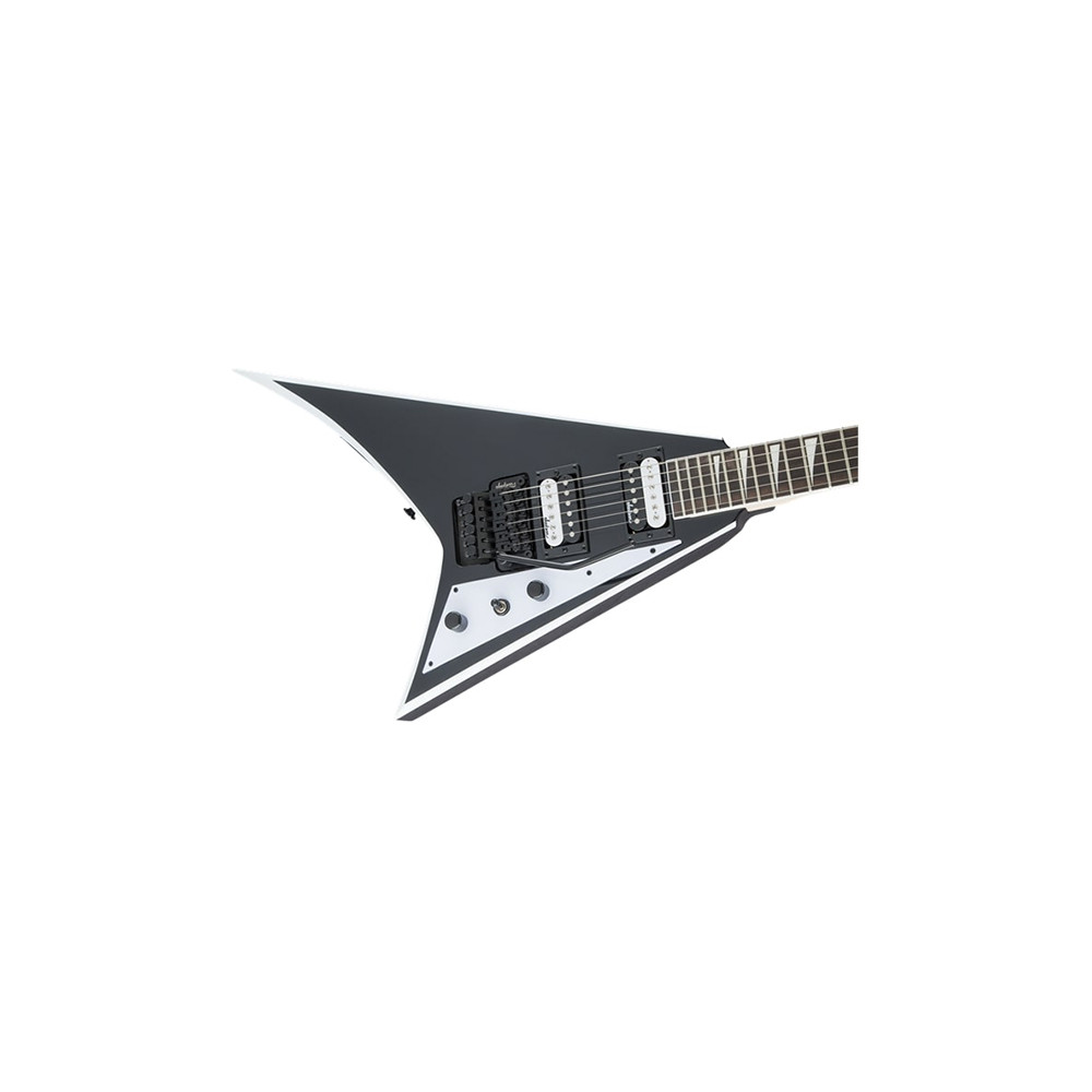 Jackson 2910137572 Rhoads JS-32 Black with White Bevels Electric Guitar