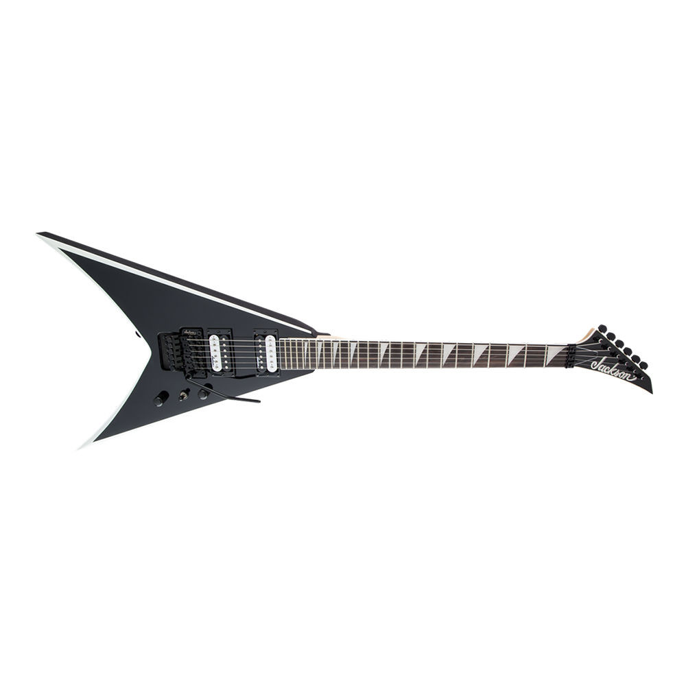 Jackson 2910124572 King V JS-32 Black with White Bevels Electric Guitar