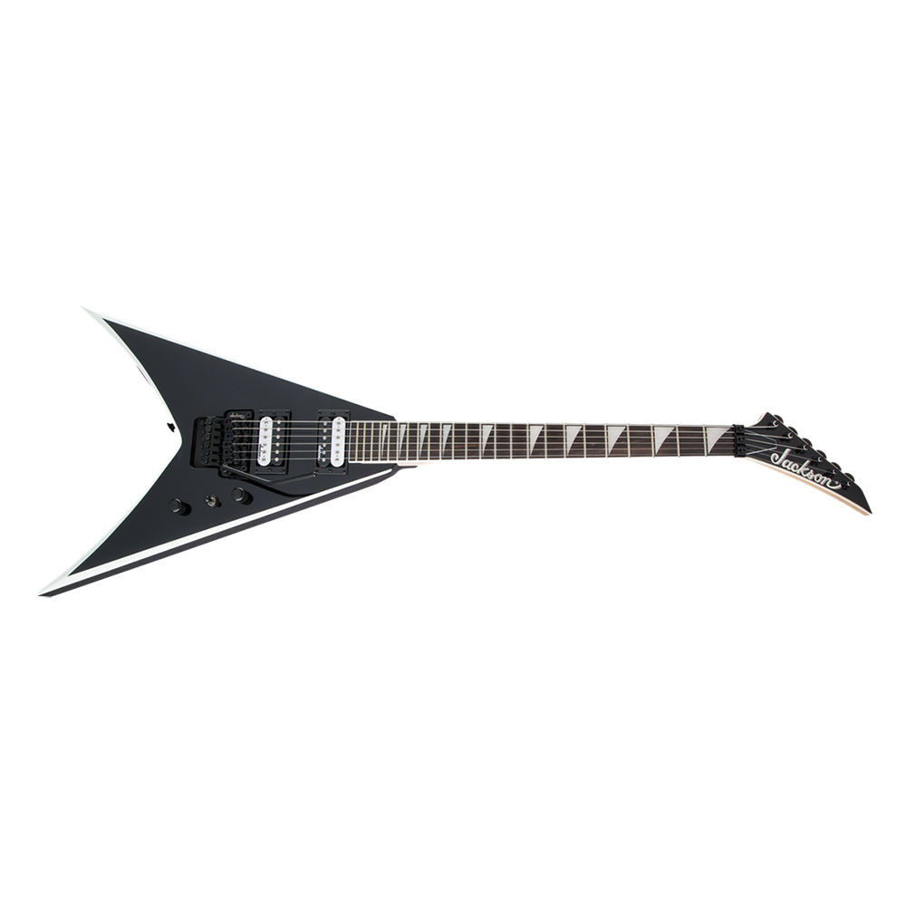 Jackson 2910124572 King V JS-32 Black with White Bevels Electric Guitar