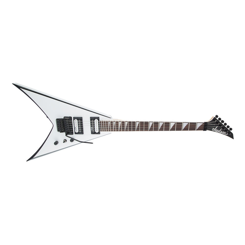 Jackson 2910224577 King V JS-32 White with Black Bevels Electric Guitar