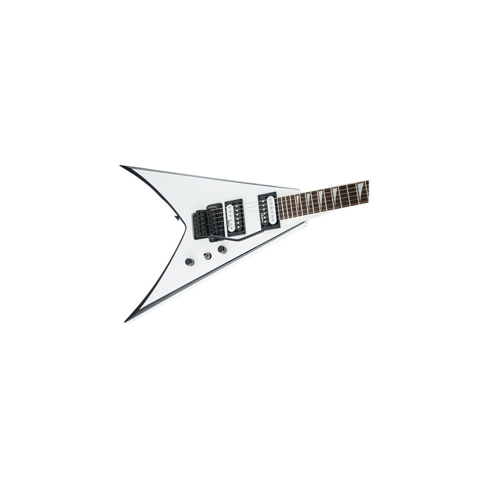 Jackson 2910224577 King V JS-32 White with Black Bevels Electric Guitar