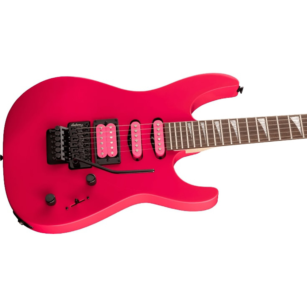 Jackson 2910022519 X Series DINKY DK3XR HSS Neon Pink Electric Guitar