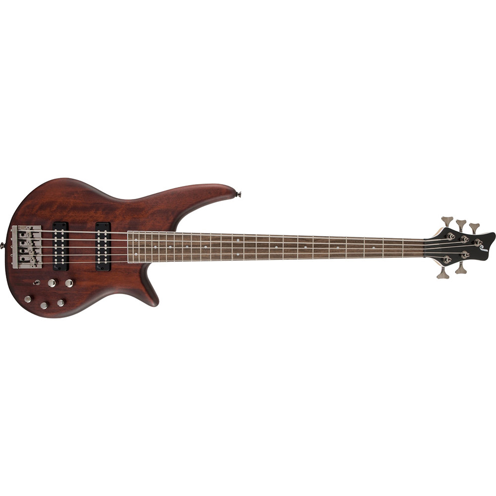 Jackson 2919005557 Spectra JS3V 5 String Walnut Stain Bass Guitar