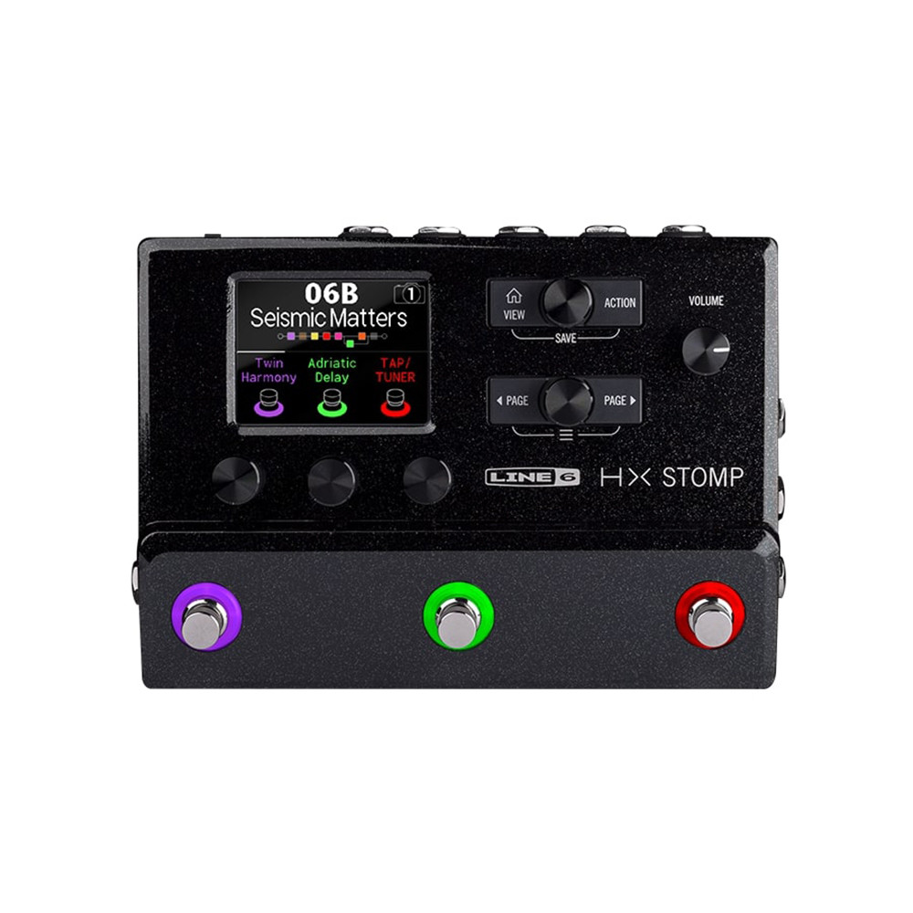 Line 6 990602400 HX Stomp P33-1 Multi-Effects Processor