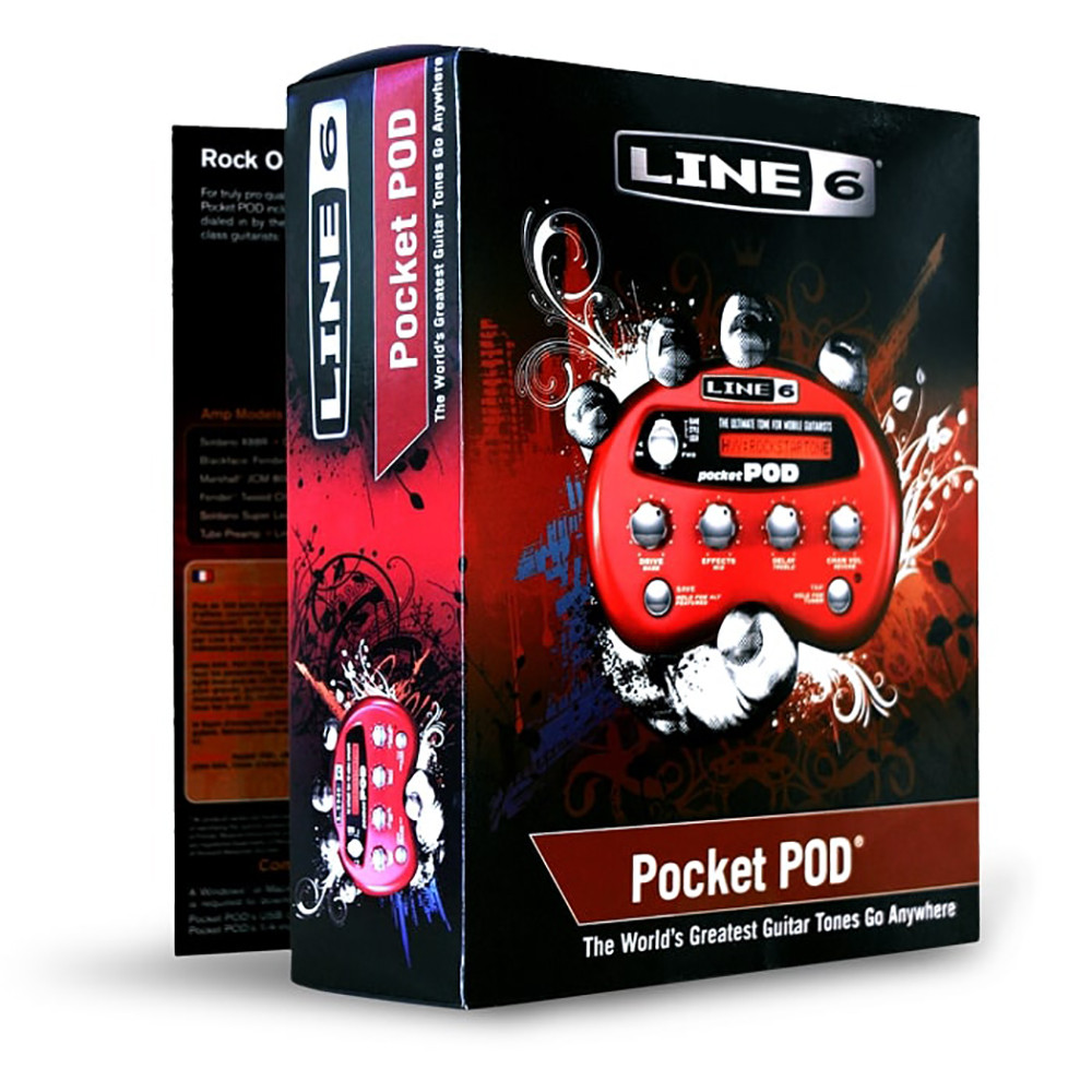 Line 6 990750105 Pocket Pod P9-1 Multi-Effects Guitar Processor
