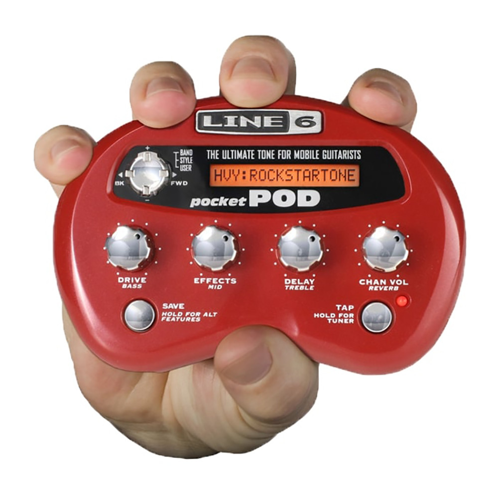 Line 6 990750105 Pocket Pod P9-1 Multi-Effects Guitar Processor