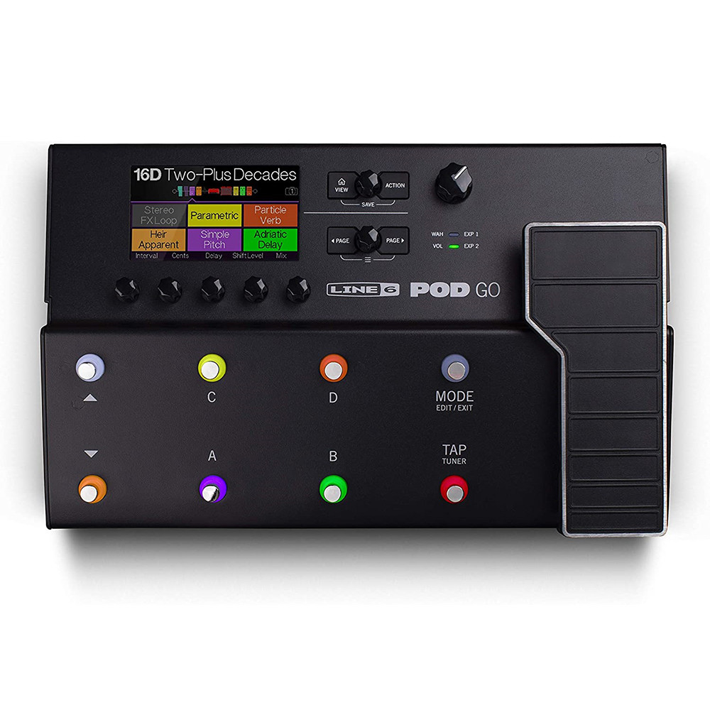 Line 6 990602510 Pod Go P34-1 Multi-Effects Guitar Processor