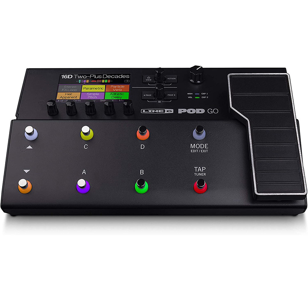 Line 6 990602510 Pod Go P34-1 Multi-Effects Guitar Processor