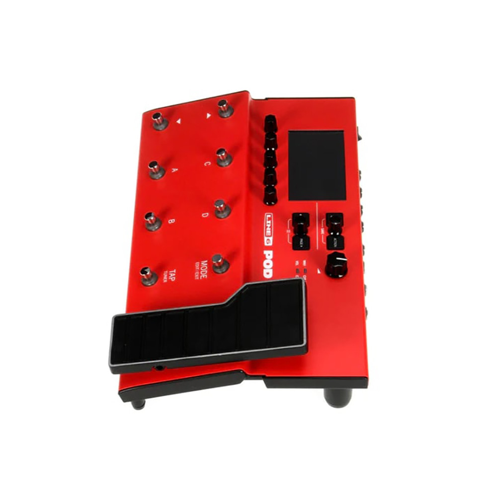 Line 6 99060251002 Pod Go P34-1 LE RED Multi-Effects Guitar Processor