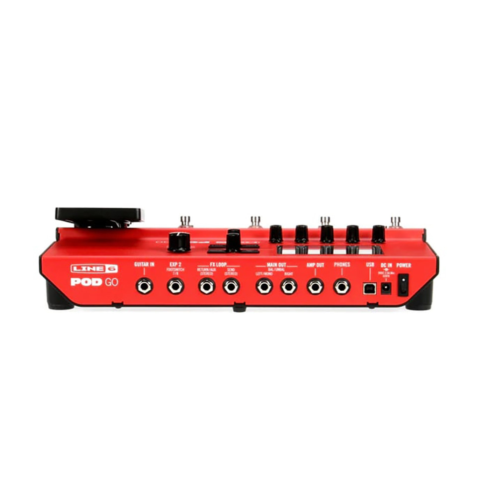 Line 6 99060251002 Pod Go P34-1 LE RED Multi-Effects Guitar Processor