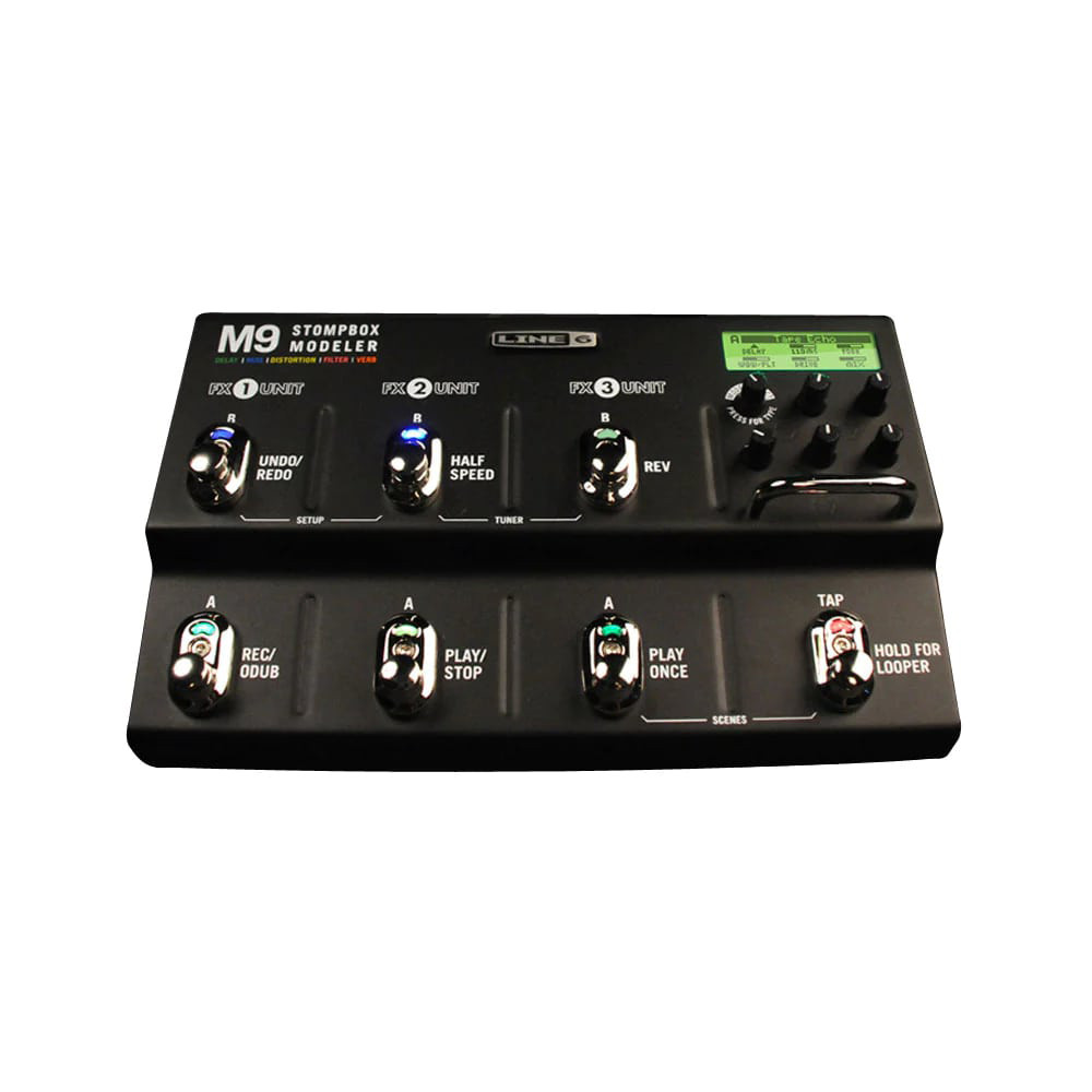 Line 6 990403104 M9 Stompbox Modeler Guitar Multi Effects Pedal