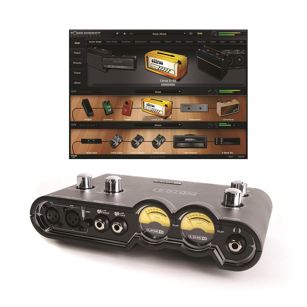Line6 990730315 POD Studio UX2 Audio Interface