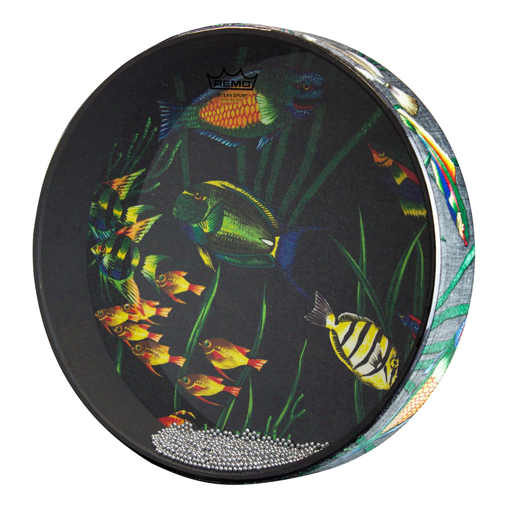 Remo ET-0212-10 12" Fish Graphic Ocean Drum