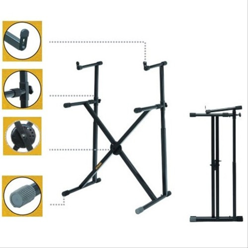 HERCULES KS210B STAND DOUBLE-KS210B (X)TYPE