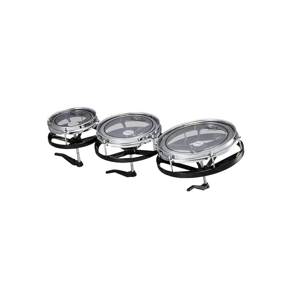 Remo BL-0680-00 6", 8", 10" Rototom Set with Stand