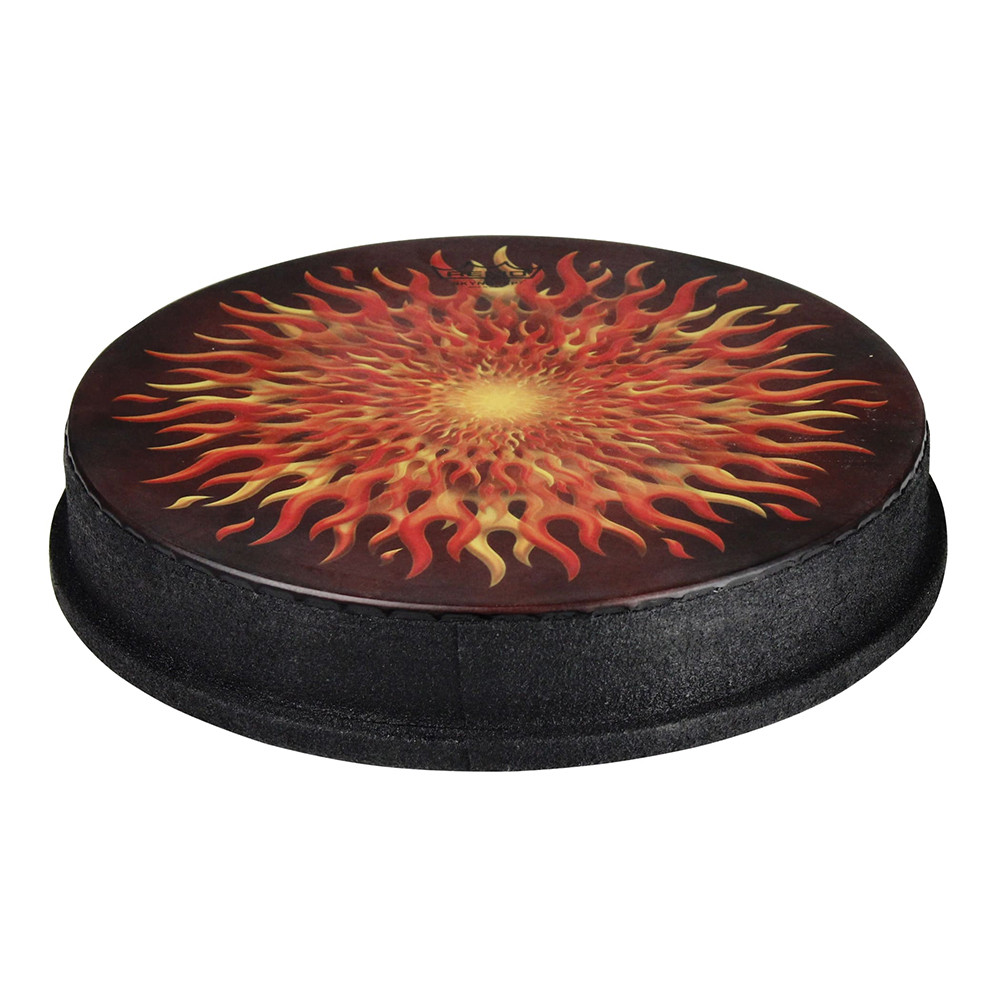 Remo MO-2514-SD-0030 14" Skyndeep Flame Graphic Mondo Drumhead