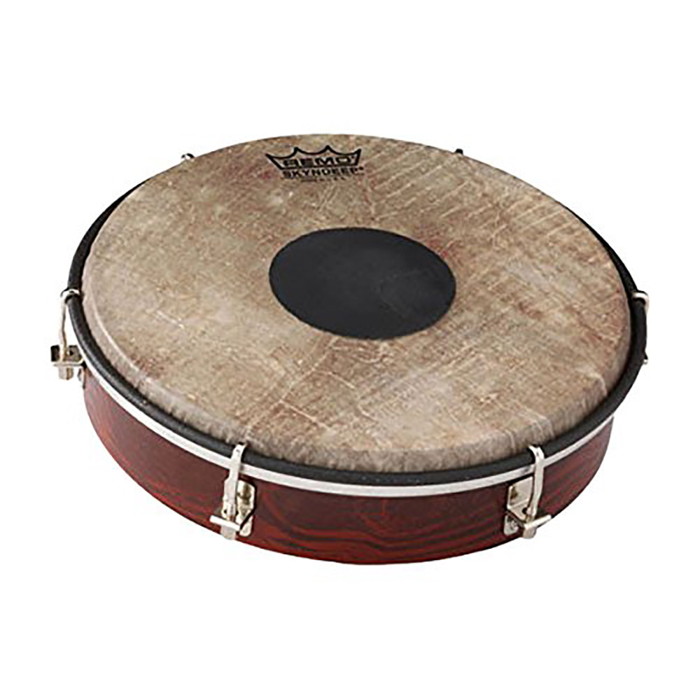 Remo HD-9210-83-SD001 10" Skyndeep Fish Skin Graphic Valencia Tablatone Frame Drum