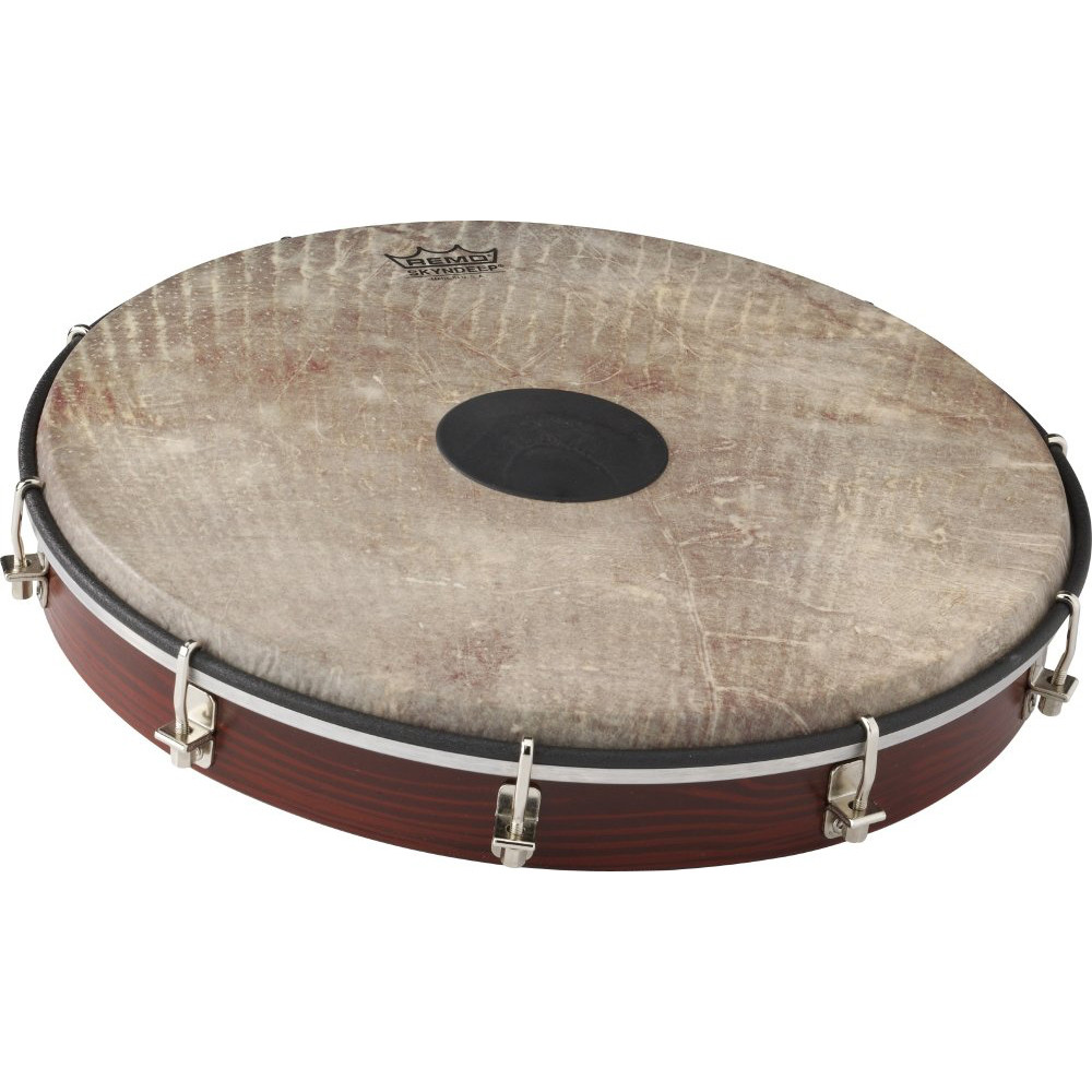 Remo HD-9212-83-SD001 12" Skyndeep Fish Skin Graphic Valencia Tablatone Frame Drum