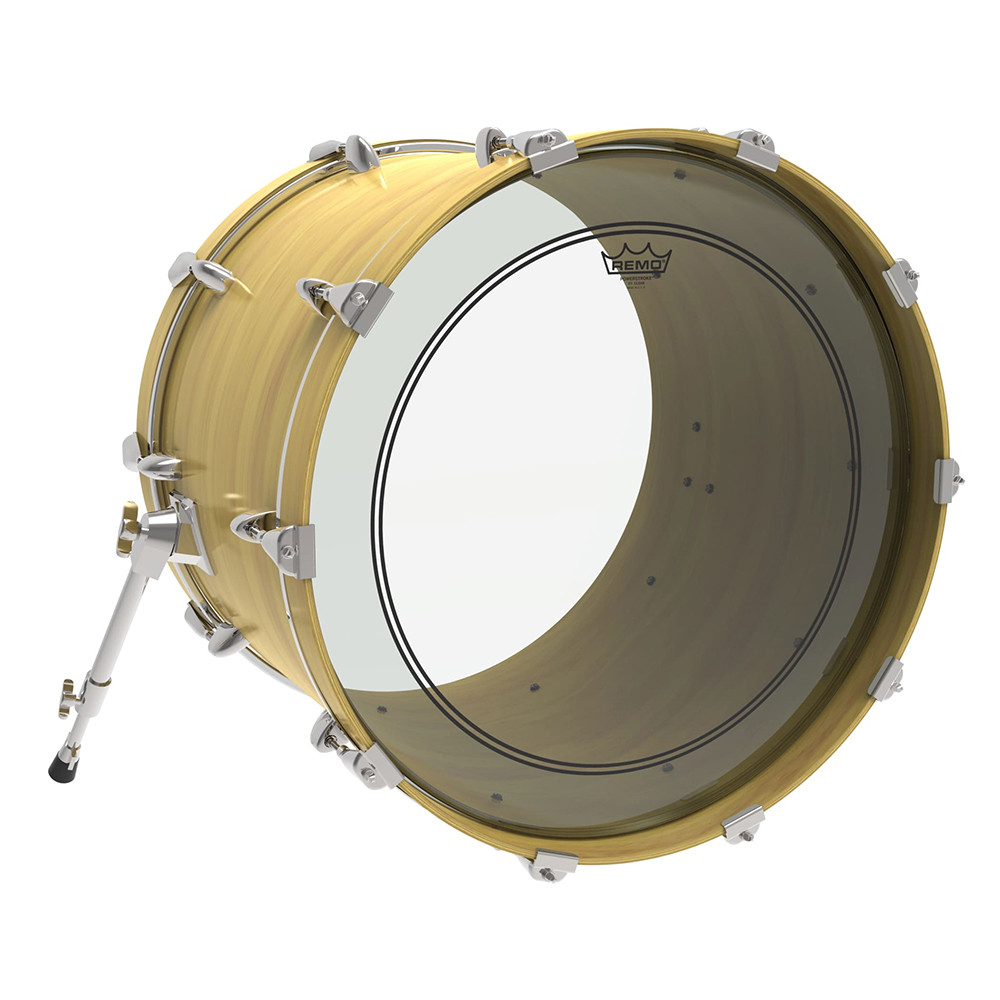 Remo P3-1322-C2 22" Clear Powerstroke P3 Bass Drumhead