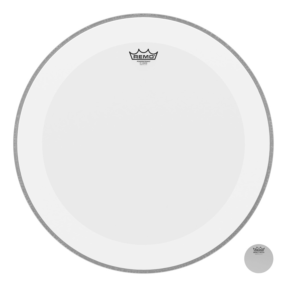 Remo P4-1122-C2 22" Coated Powerstroke P4 Bass Drumhead