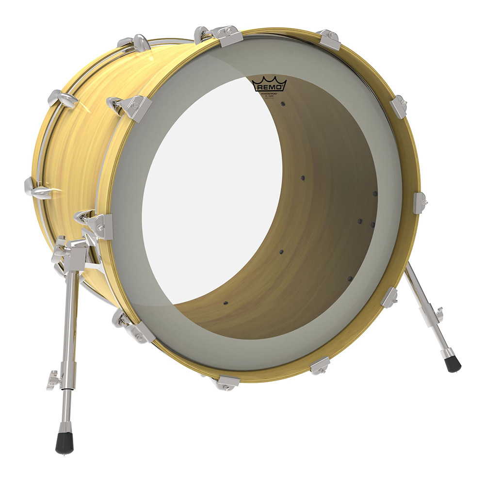 Remo P4-1322-C2 22" Clear Powerstroke P4 Bass Drumhead