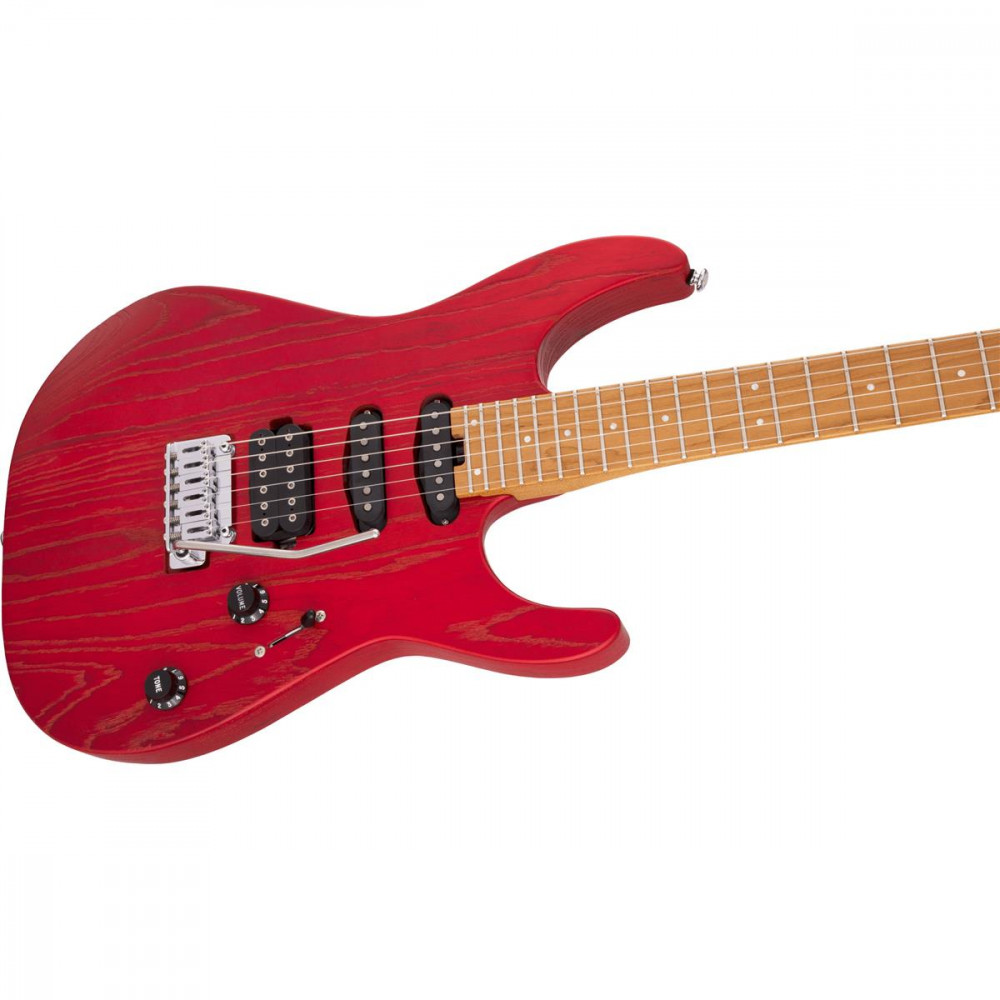 CHARVEL 2969413539 PM DK24 HSS 2PT CM - RED ASH Electric Guitar