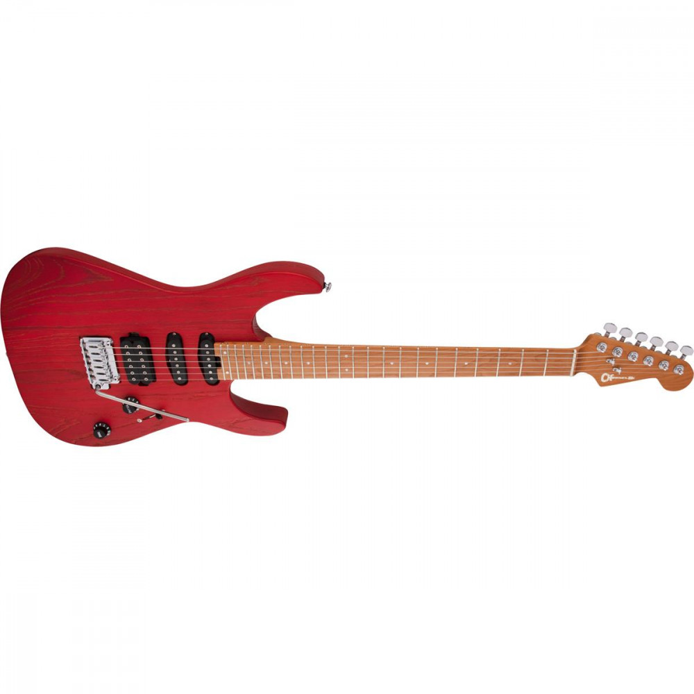 CHARVEL 2969413539 PM DK24 HSS 2PT CM - RED ASH Electric Guitar
